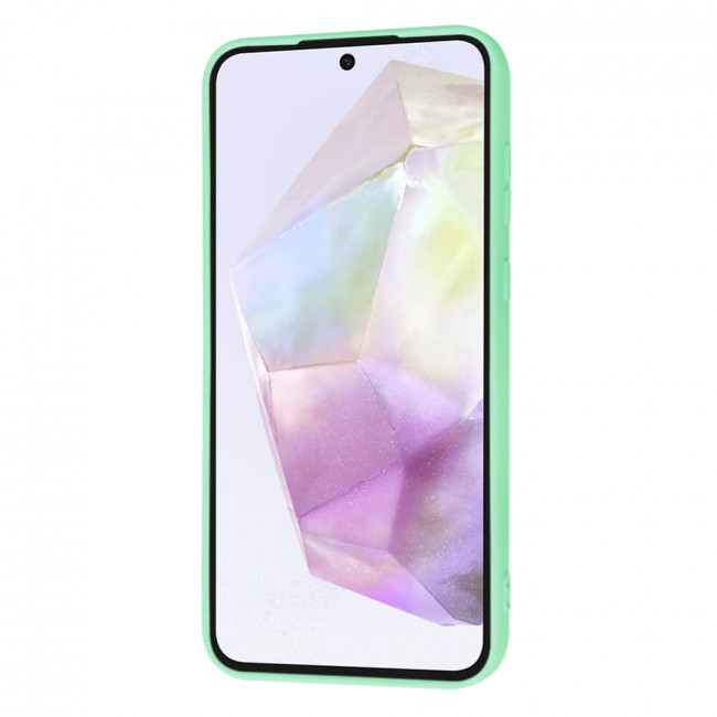 Techsuit Samsung Galaxy A35 5G SoftFlex Θήκη Σιλικόνης - Mint Green