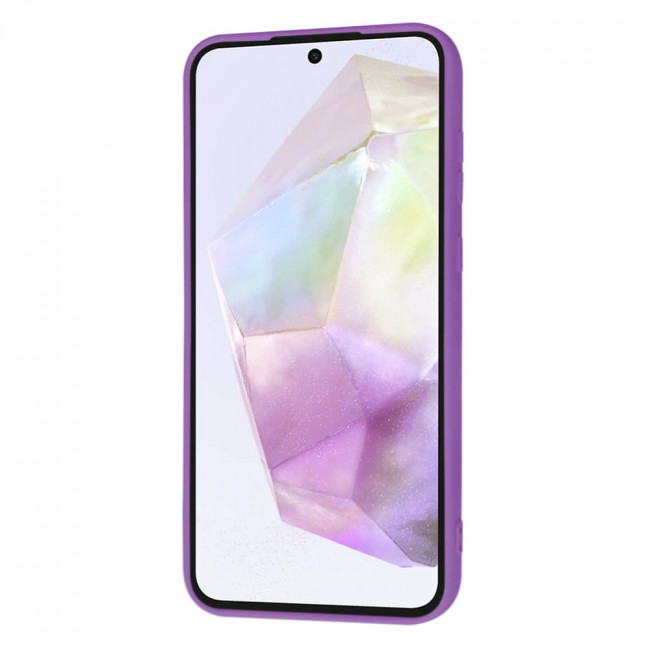 Techsuit Samsung Galaxy A35 5G SoftFlex Θήκη Σιλικόνης - Purple