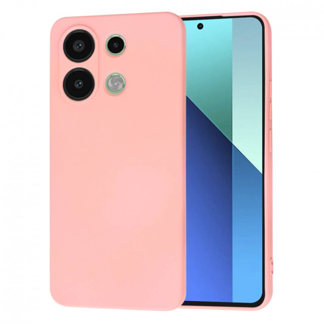 Techsuit Xiaomi Redmi Note 13 4G SoftFlex Θήκη Σιλικόνης - Chalk Pink