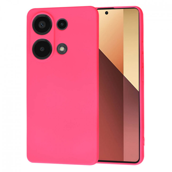 Techsuit Xiaomi Redmi Note 13 Pro 4G / Poco M6 Pro 4G SoftFlex Θήκη Σιλικόνης - Hot Pink