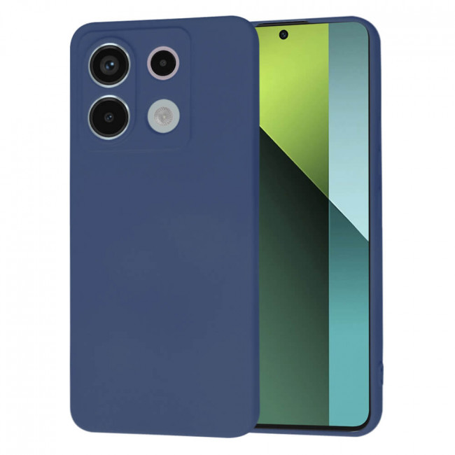 Techsuit Xiaomi Redmi Note 13 Pro 5G / Poco X6 5G SoftFlex Θήκη Σιλικόνης - Navy Blue