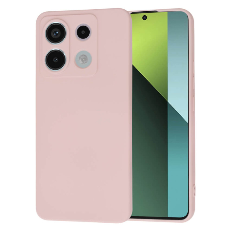 Techsuit Xiaomi Redmi Note 13 Pro 5G / Poco X6 5G SoftFlex Θήκη Σιλικόνης - Pink Sand