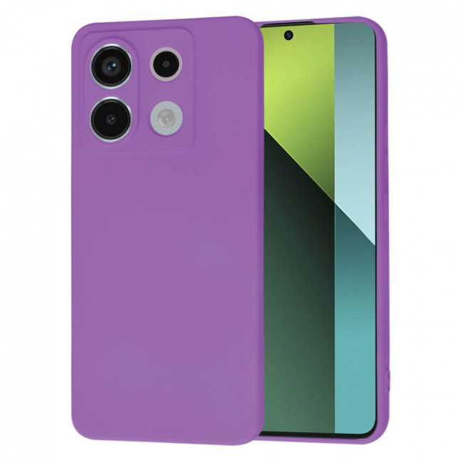 Techsuit Xiaomi Redmi Note 13 Pro 5G / Poco X6 5G SoftFlex Θήκη Σιλικόνης - Purple