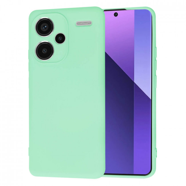 Techsuit Xiaomi Redmi Note 13 Pro+ 5G SoftFlex Θήκη Σιλικόνης - Mint Green