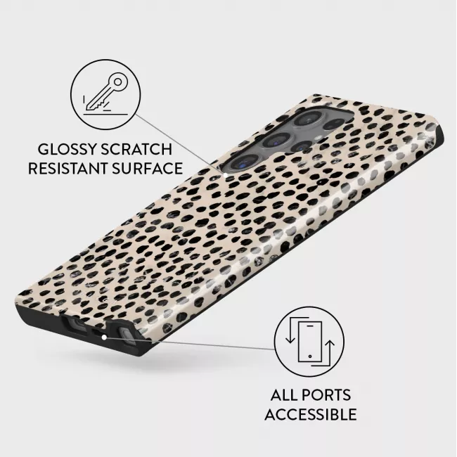 Burga Samsung Galaxy S24 Ultra Fashion Tough Σκληρή Θήκη - Almond Latte