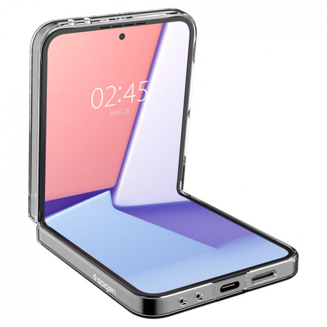 Spigen Samsung Galaxy Z Flip6 AirSkin Λεπτή Θήκη - Crystal Clear