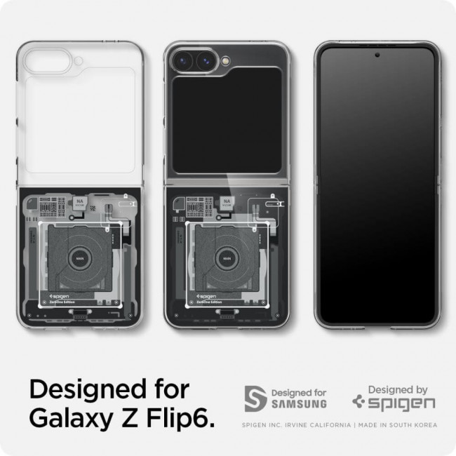 Spigen Samsung Galaxy Z Flip6 AirSkin Λεπτή Θήκη - Zero One