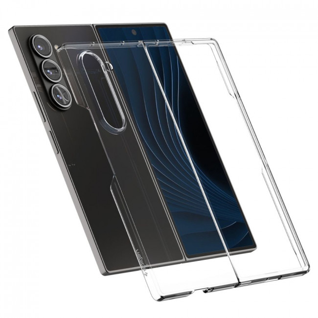 Spigen Samsung Galaxy Z Fold6 AirSkin Λεπτή Θήκη - Crystal Clear