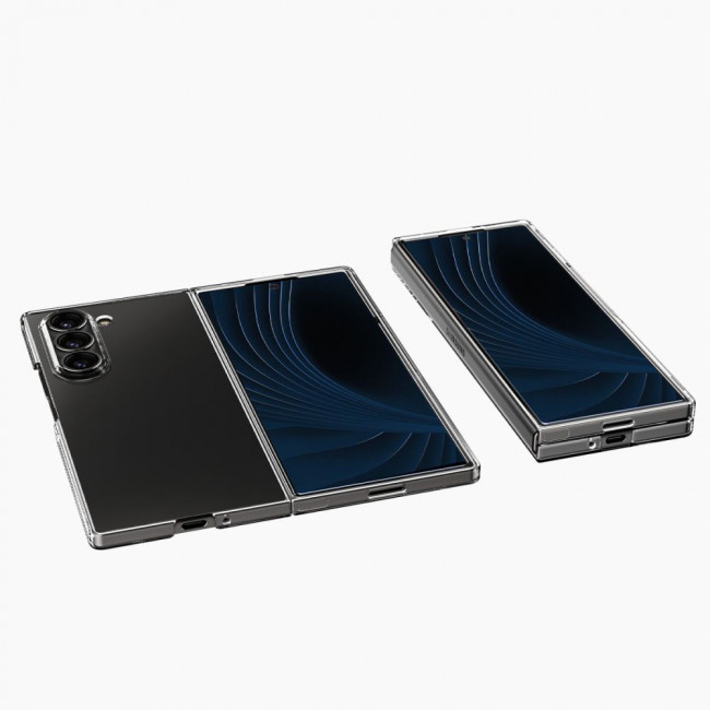 Spigen Samsung Galaxy Z Fold6 AirSkin Λεπτή Θήκη - Crystal Clear