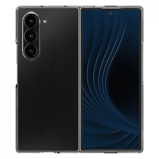 Spigen Samsung Galaxy Z Fold6 AirSkin Λεπτή Θήκη - Crystal Clear