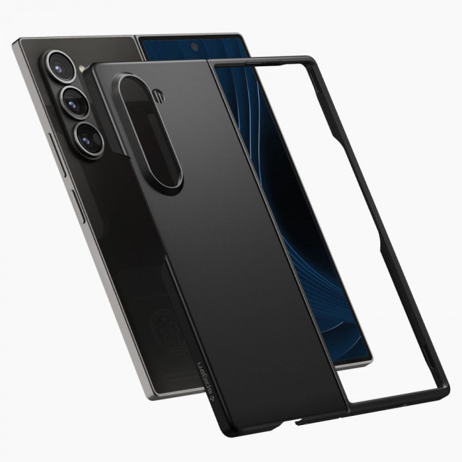 Spigen Samsung Galaxy Z Fold6 AirSkin Λεπτή Θήκη - Black