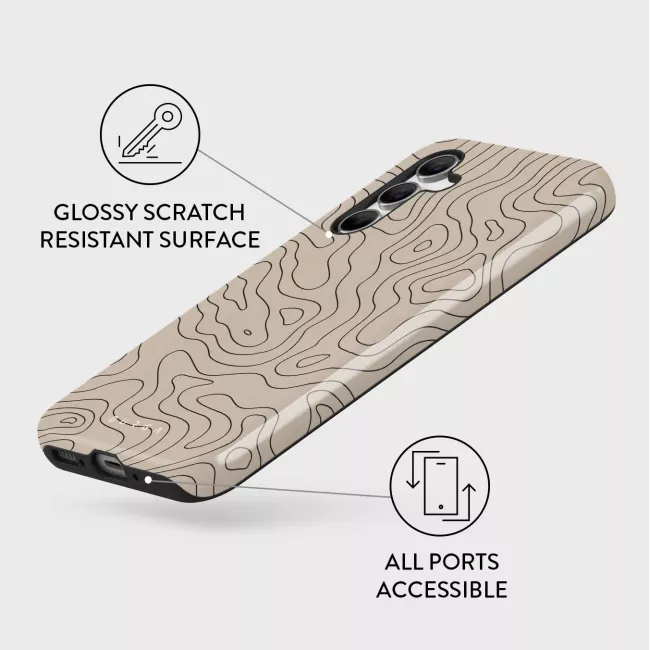 Burga Samsung Galaxy A55 5G Fashion Tough Σκληρή Θήκη - Wild Terrain