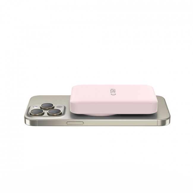 Tech-Protect PB11 Lifemag MagSafe PowerBank Μαγνητικό PowerBank Κινητού 10000 mAh - Pink