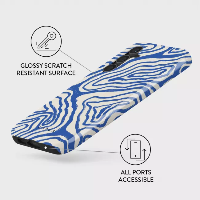 Burga Samsung Galaxy S23 FE Fashion Tough Σκληρή Θήκη - Seven Seas