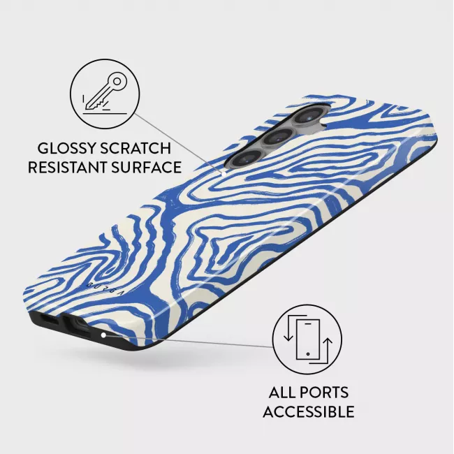 Burga Samsung Galaxy S24 Fashion Tough Σκληρή Θήκη - Seven Seas