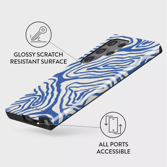 Burga Samsung Galaxy S24 Ultra Fashion Tough Σκληρή Θήκη - Seven Seas