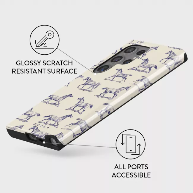 Burga Samsung Galaxy S24 Ultra Fashion Tough Σκληρή Θήκη - Derby Race