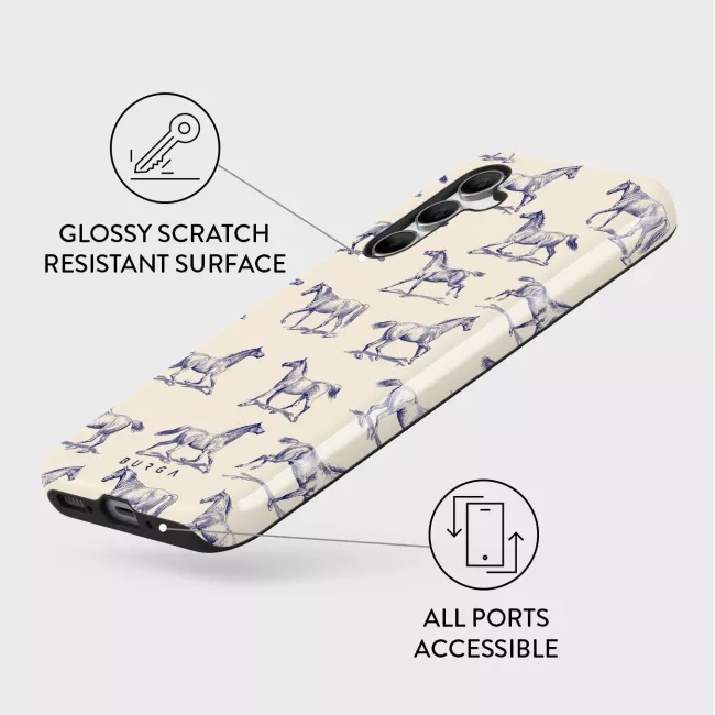 Burga Samsung Galaxy A55 5G Fashion Tough Σκληρή Θήκη - Derby Race