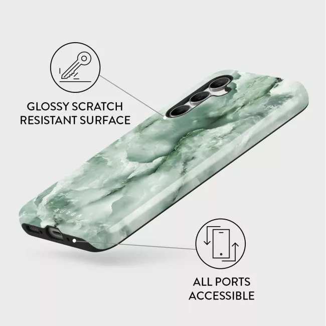 Burga Samsung Galaxy A55 5G Fashion Tough Σκληρή Θήκη - Pistachio Cheesecake