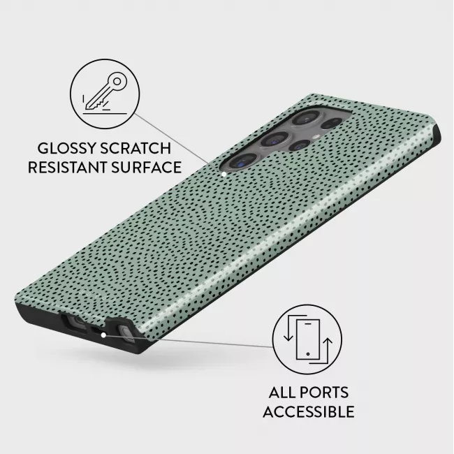 Burga Samsung Galaxy S24 Ultra Fashion Tough Σκληρή Θήκη - Mint Gelato