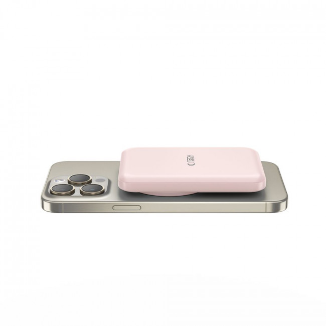 Tech-Protect PB10 Lifemag MagSafe PowerBank Μαγνητικό PowerBank Κινητού 5000 mAh - Pink