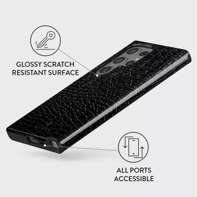 Burga Samsung Galaxy S24 Ultra Fashion Tough Σκληρή Θήκη - Reaper's Touch