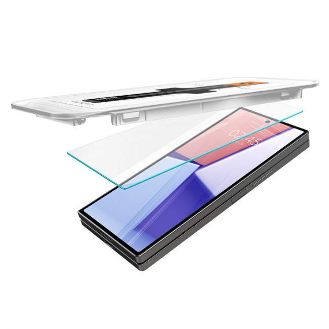 Spigen Samsung Galaxy Z Fold6 Glas.TR EZ Fit 2.5D 9H Tempered Glass Αντιχαρακτικό Γυαλί Οθόνης - 2 Τεμάχια - Clear - AGL07969