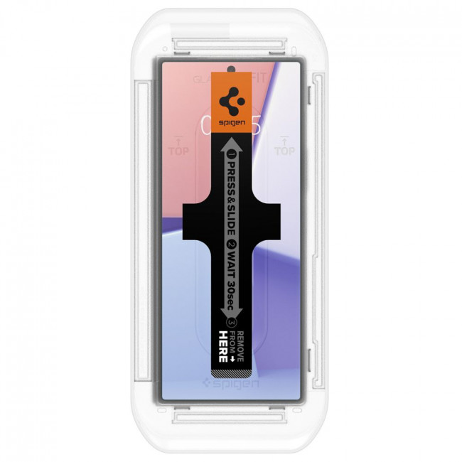 Spigen Samsung Galaxy Z Fold6 Glas.TR EZ Fit 2.5D 9H Tempered Glass Αντιχαρακτικό Γυαλί Οθόνης - 2 Τεμάχια - Clear - AGL07969