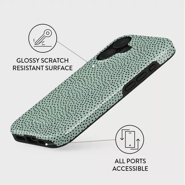 Burga iPhone 16 Fashion Tough MagSafe Σκληρή Θήκη με MagSafe - Mint Gelato