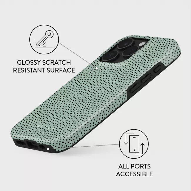 Burga iPhone 16 Pro Fashion Tough MagSafe Σκληρή Θήκη με MagSafe - Mint Gelato