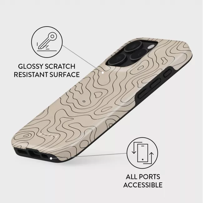 Burga iPhone 16 Pro Fashion Tough MagSafe Σκληρή Θήκη με MagSafe - Wild Terrain