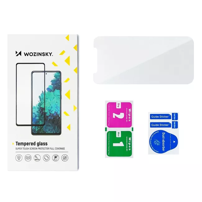 Wozinsky iPhone 16 9H Anti Fingerprint Tempered Glass Αντιχαρακτικό Γυαλί Οθόνης - Clear