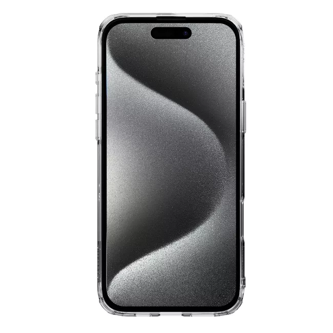 Nillkin iPhone 16 Pro Nature Pro - Σκληρή Θήκη με Πλαίσιο Σιλικόνης - Διάφανη / White