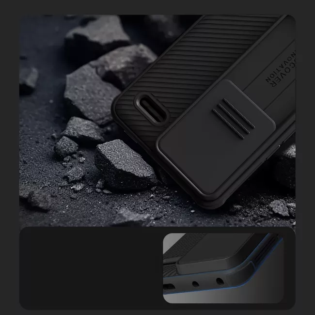 Nillkin Xiaomi Redmi Note 13 Pro+ 5G CamShield Pro Σκληρή Θήκη με Κάλυμμα για την Κάμερα - Black