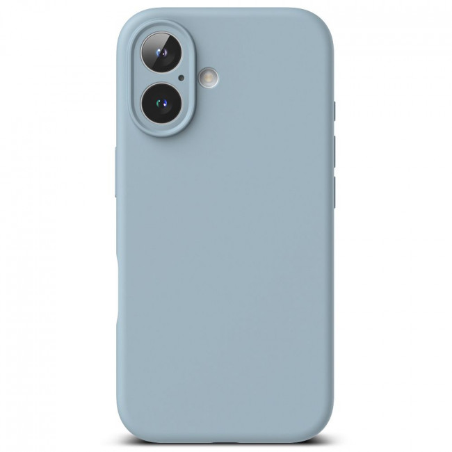 Ringke iPhone 16 Silicone Magnetic MagSafe Case Θήκη Σιλικόνης με MagSafe - Blue