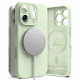 Ringke iPhone 16 Pro Silicone Magnetic MagSafe Case Θήκη Σιλικόνης με MagSafe - Soft Mint