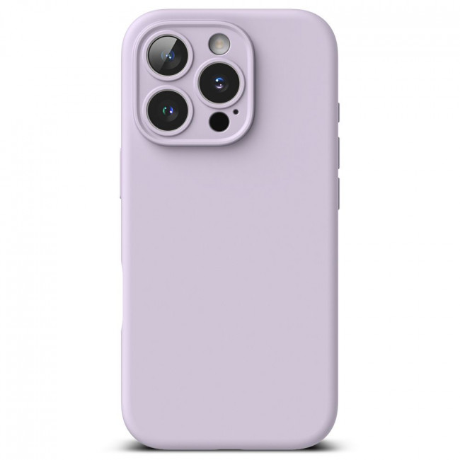 Ringke iPhone 16 Pro Silicone Magnetic MagSafe Case Θήκη Σιλικόνης με MagSafe - Light Purple