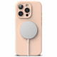 Ringke iPhone 16 Pro Max Silicone Magnetic MagSafe Case Θήκη Σιλικόνης με MagSafe - Pink Sand