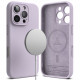 Ringke iPhone 16 Pro Max Silicone Magnetic MagSafe Case Θήκη Σιλικόνης με MagSafe - Light Purple