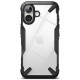 Ringke iPhone 16 Fusion X Σκληρή Θήκη με Πλαίσιο Σιλικόνης - Black - Διάφανη