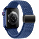 Tech-Protect Λουράκι Apple Watch 2 / 3 / 4 / 5 / 6 / 7 / 8 / 9 / SE / SE 2 / ULTRA / ULTRA 2 - 42 / 44 / 45 / 49 mm NylonMag - Montego Blue