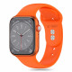 Tech-Protect Λουράκι Apple Watch 4 / 5 / 6 / 7 / 8 / 9 / 10 / SE / ULTRA 1 / ULTRA 2 - 44 / 45 / 46 / 49 mm Silicone Σιλικόνης - Bright Orange