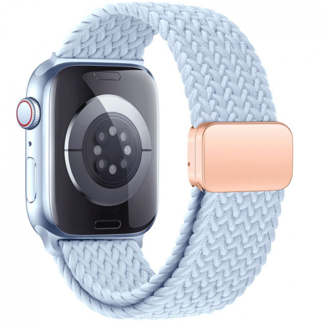 Tech-Protect Λουράκι Apple Watch 2 / 3 / 4 / 5 / 6 / 7 / 8 / 9 / SE / SE 2 / ULTRA / ULTRA 2 - 42 / 44 / 45 / 49 mm NylonMag - Baby Blue