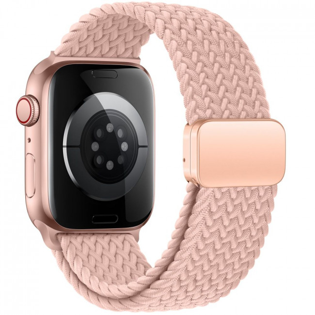 Tech-Protect Λουράκι Apple Watch 2 / 3 / 4 / 5 / 6 / 7 / 8 / 9 / SE / SE 2 - 38 / 40 / 41 mm NylonMag - Dusty Rose