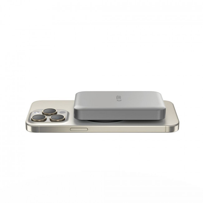 Tech-Protect PB11 Lifemag MagSafe PowerBank Μαγνητικό PowerBank Κινητού 10000 mAh - Titanium