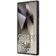 DKNY Samsung Galaxy S24 Ultra - Leather Monogram Pattern Metal Logo MagSafe Σκληρή Θήκη με Επένδυση Συνθετικού Δέρματος - Black