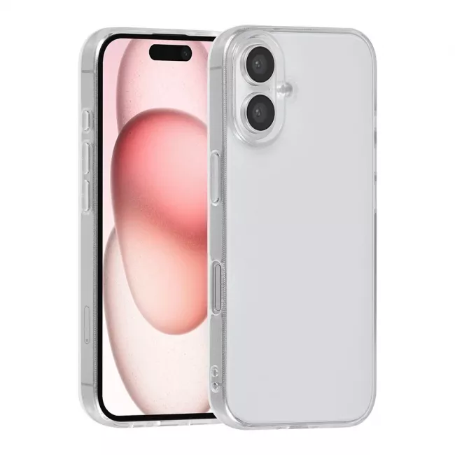 TUNIQ iPhone 16 Θήκη Σιλικόνης - Διάφανη