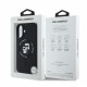 Karl Lagerfeld iPhone 16 - Silicone KC Heads Ring MagSafe - Θήκη Σιλικόνης με MagSafe - Pink - KLHMP16SSCMKCRHK