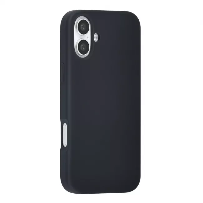 TUNIQ iPhone 16 Plus Premium Liquid Silicone Θήκη Σιλικόνης - Μαύρη