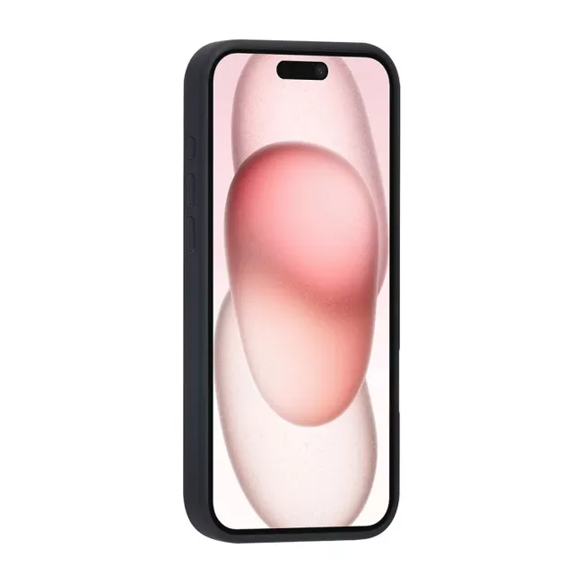 TUNIQ iPhone 16 Plus Premium Liquid Silicone Θήκη Σιλικόνης - Μαύρη